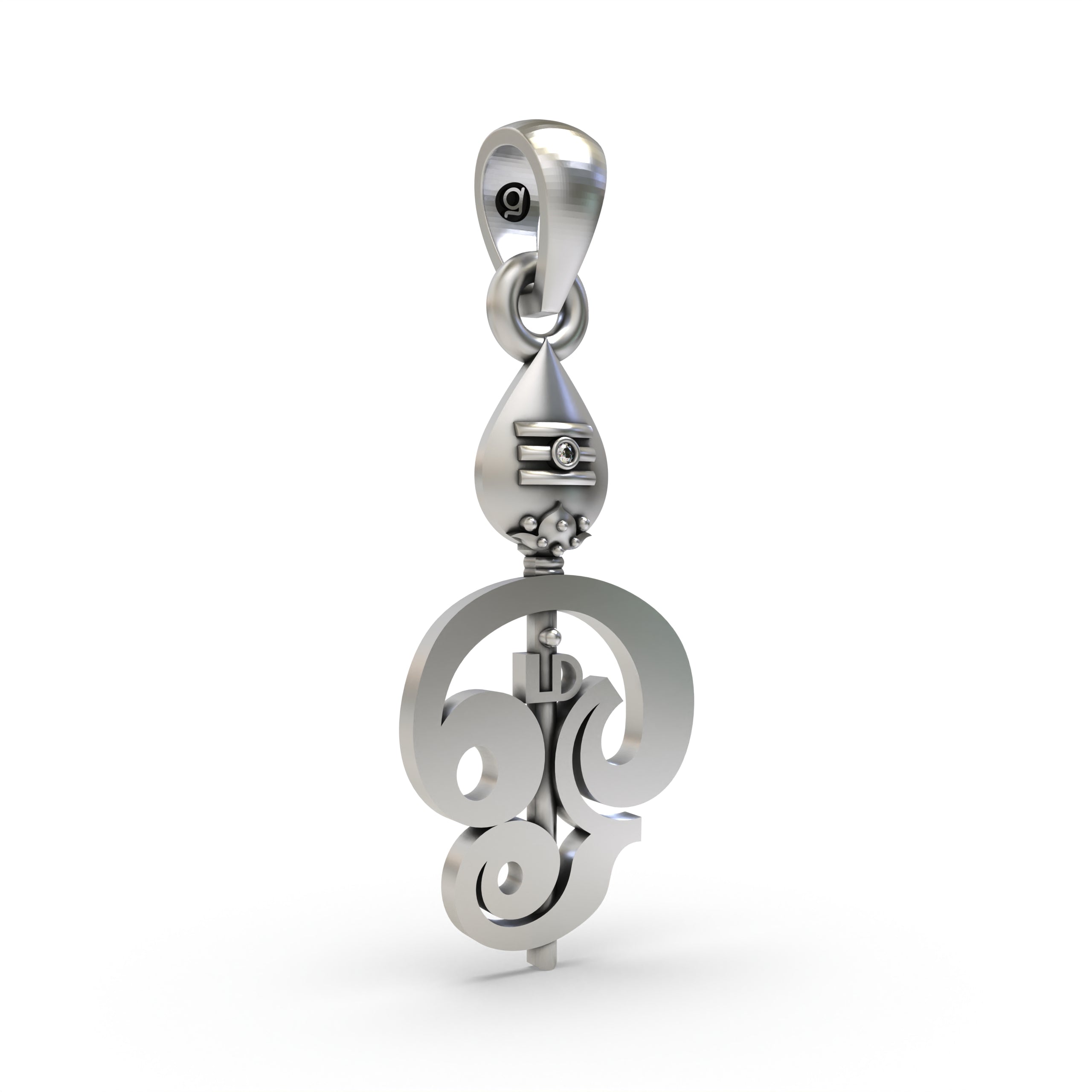 925 Silver Murugan Vel Pendant – Divine Spear of Lord Kartikeya | Skanda’s Sacred Weapon for Protection & Victory