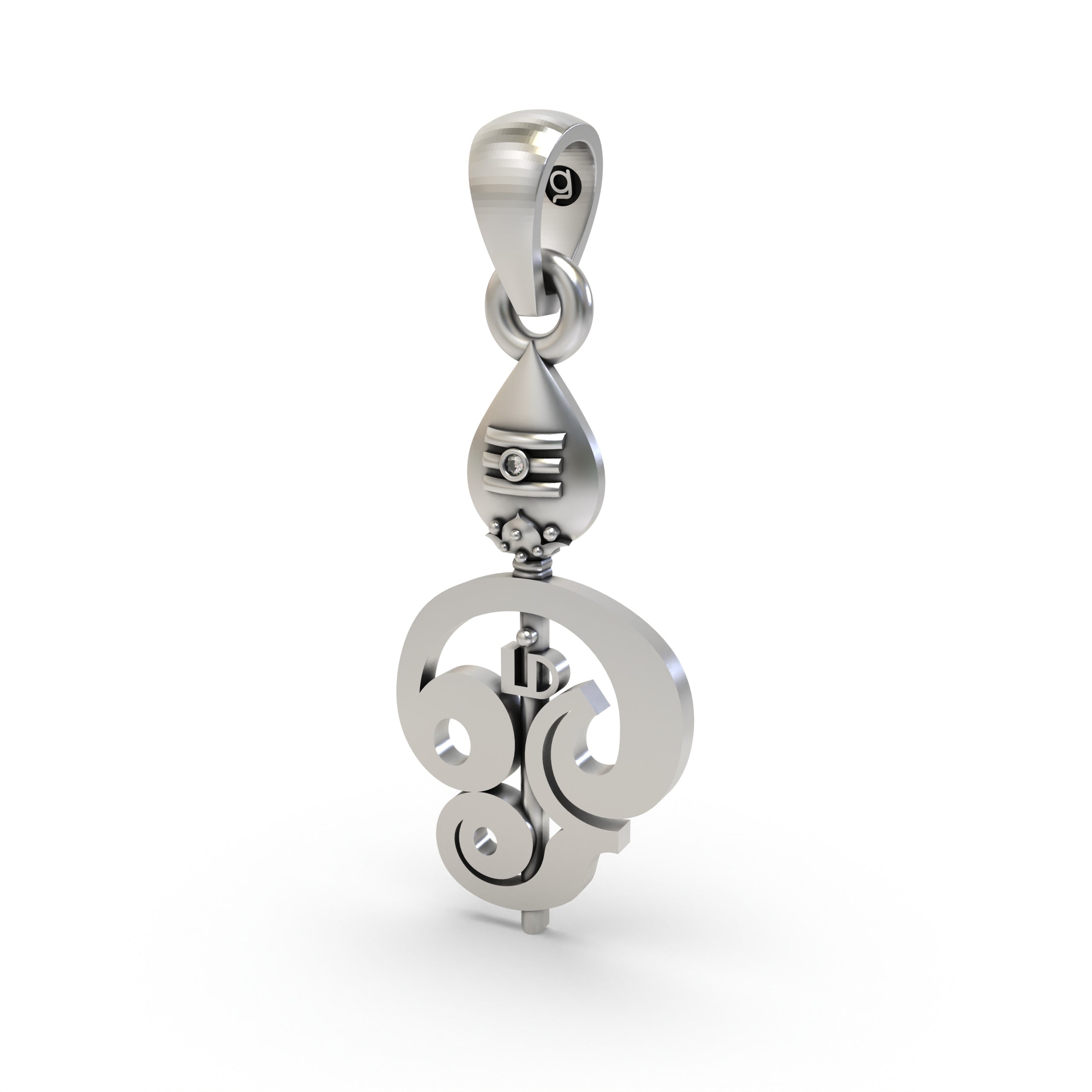 925 Silver Murugan Vel Pendant – Divine Spear of Lord Kartikeya | Skanda’s Sacred Weapon for Protection & Victory