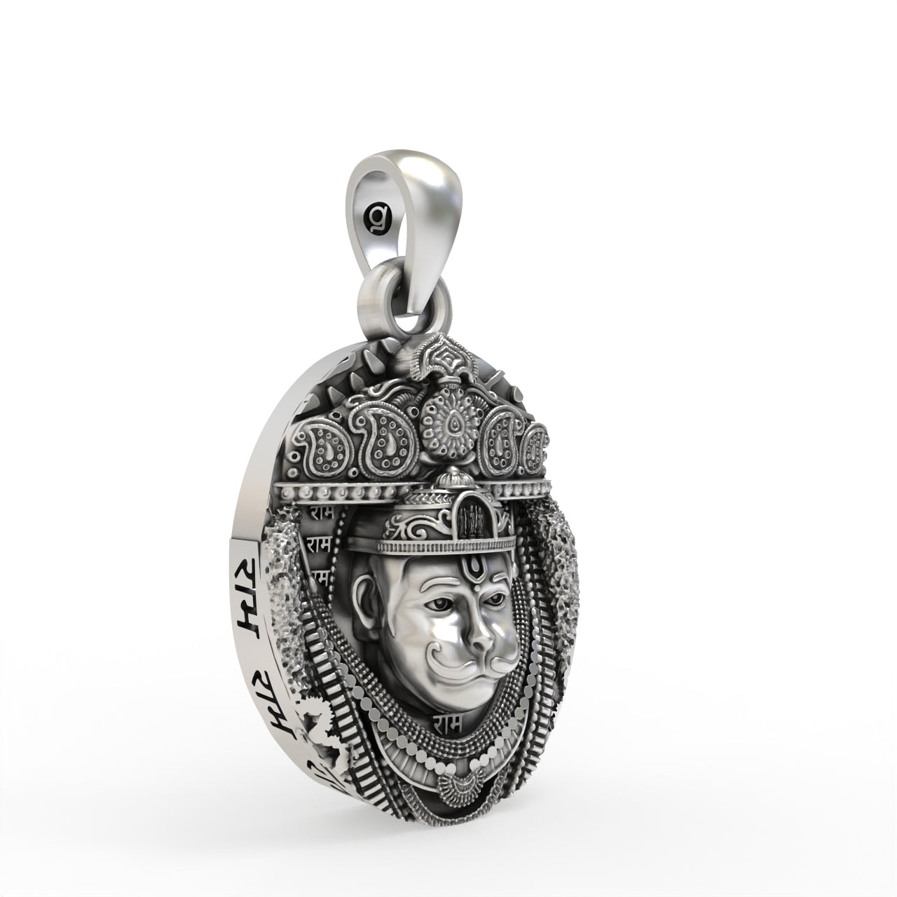 Bhurakhiya Hanuman Dada Pendant