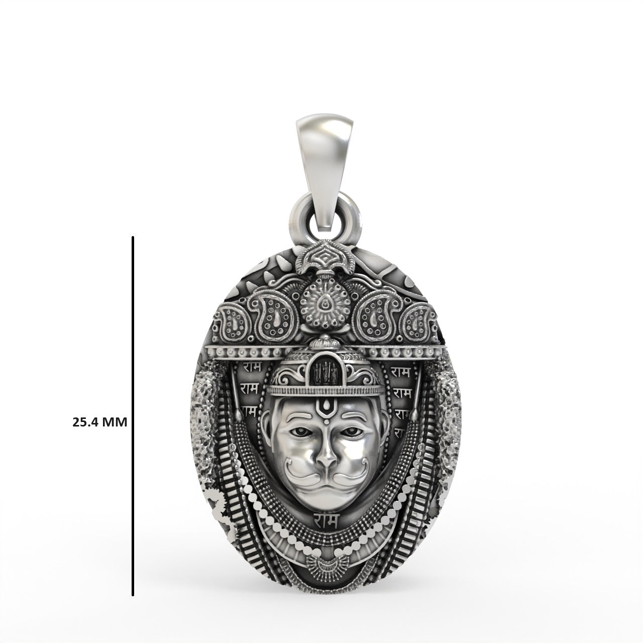 Bhurakhiya Hanuman Dada Pendant