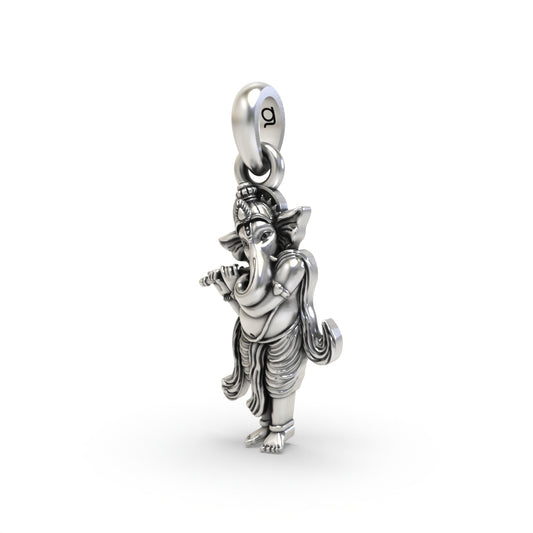 Sacred Blessings: 925 Silver Ganeshji