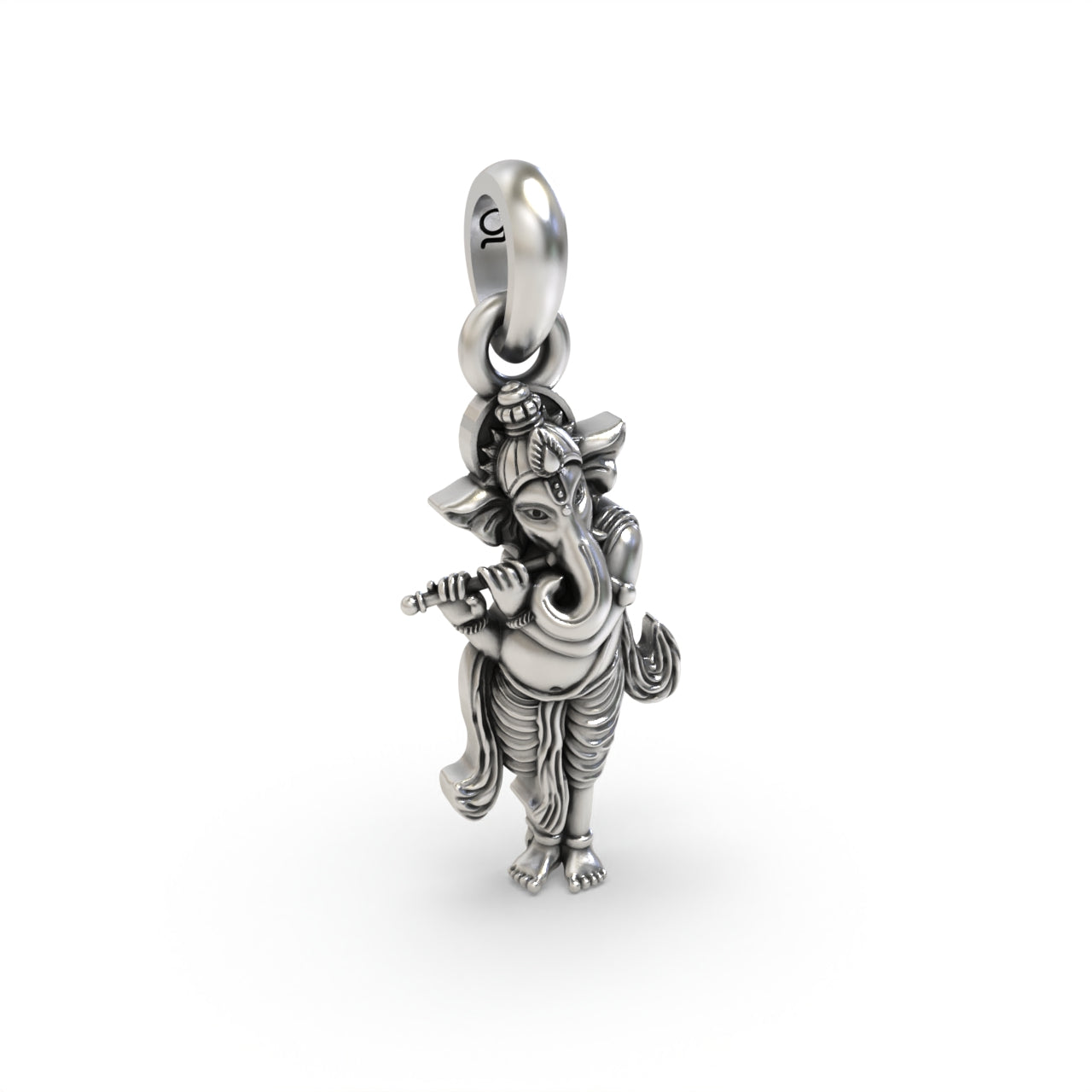 Sacred Blessings: 925 Silver Ganeshji