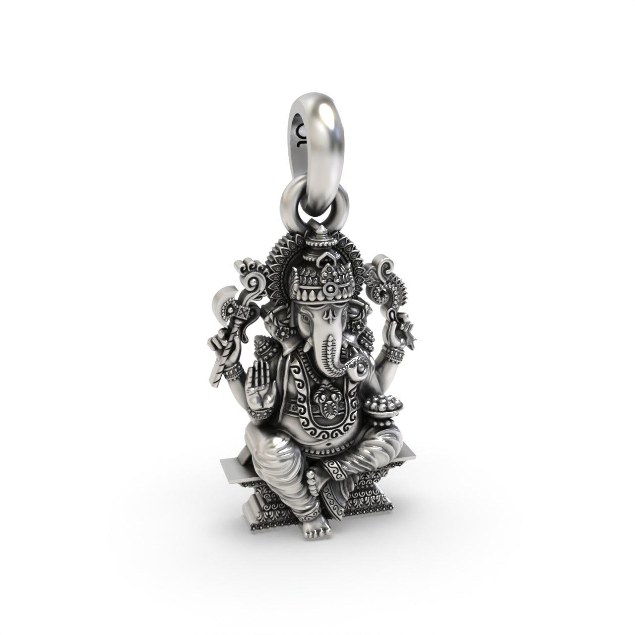 925 Silver Ganesha Pendant