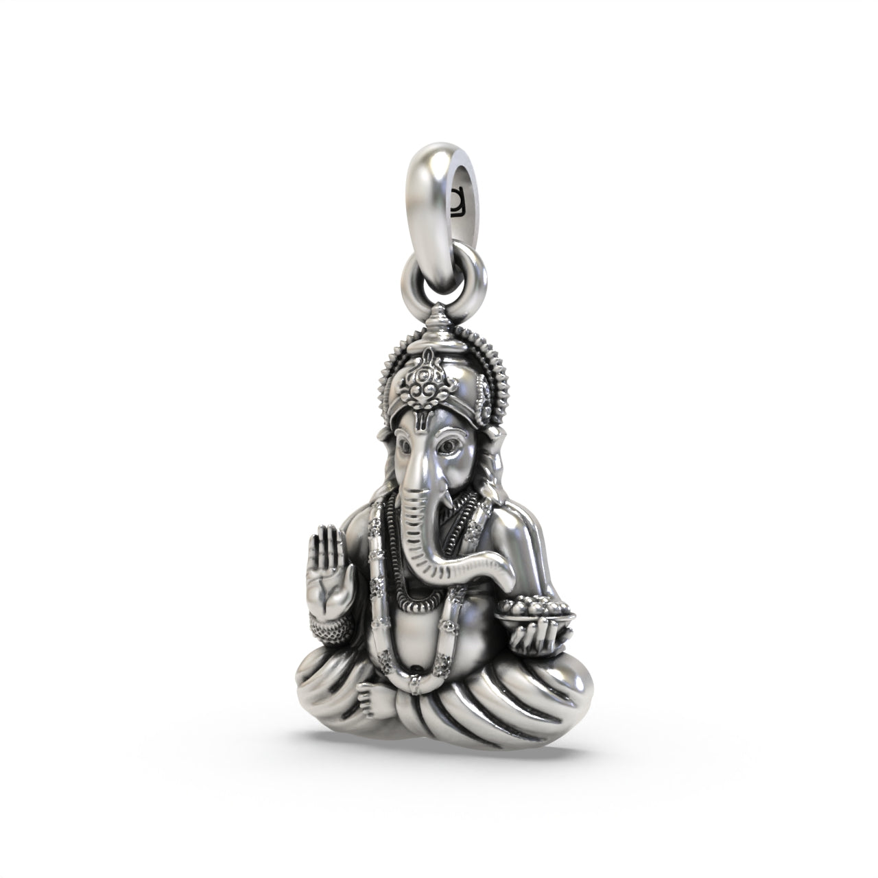 Silver Ganpati bapa Pendant