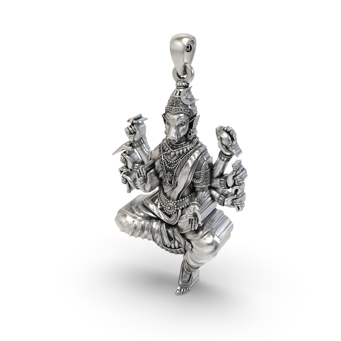 925 Silver Varahi Devi Pendant