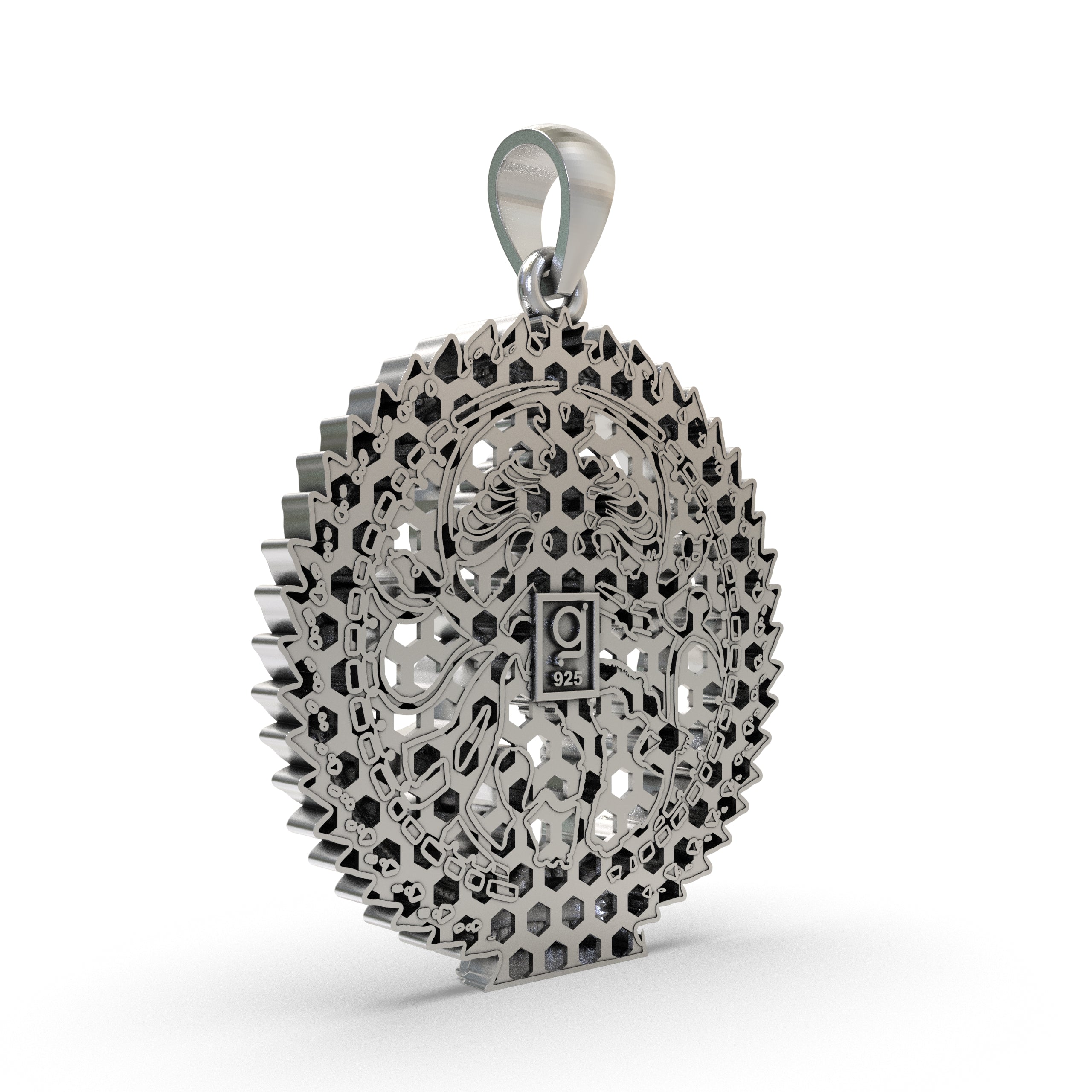 925 Silver Nataraja Pendant – Lord Shiva Dancing Form