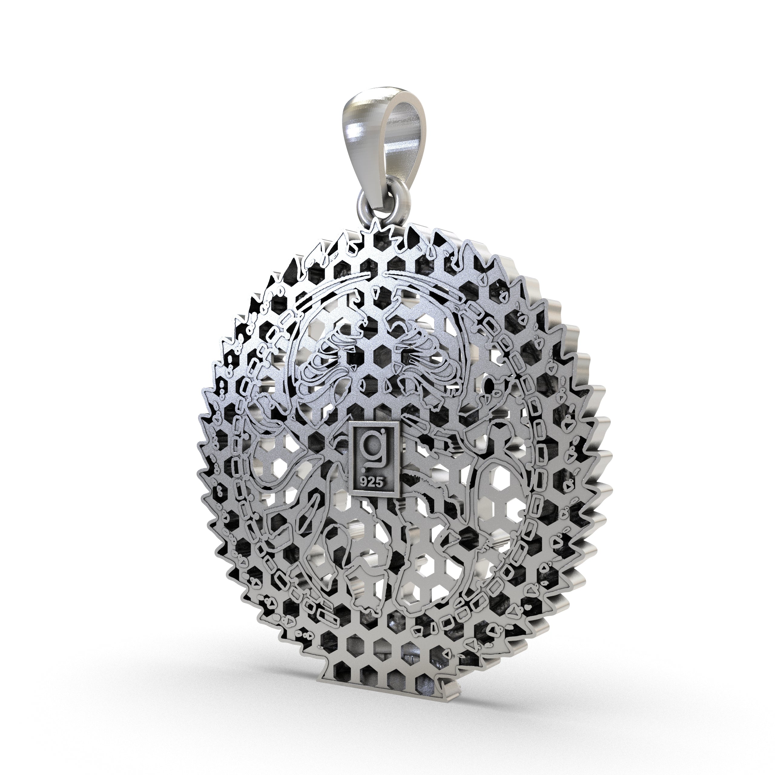 925 Silver Nataraja Pendant – Lord Shiva Dancing Form