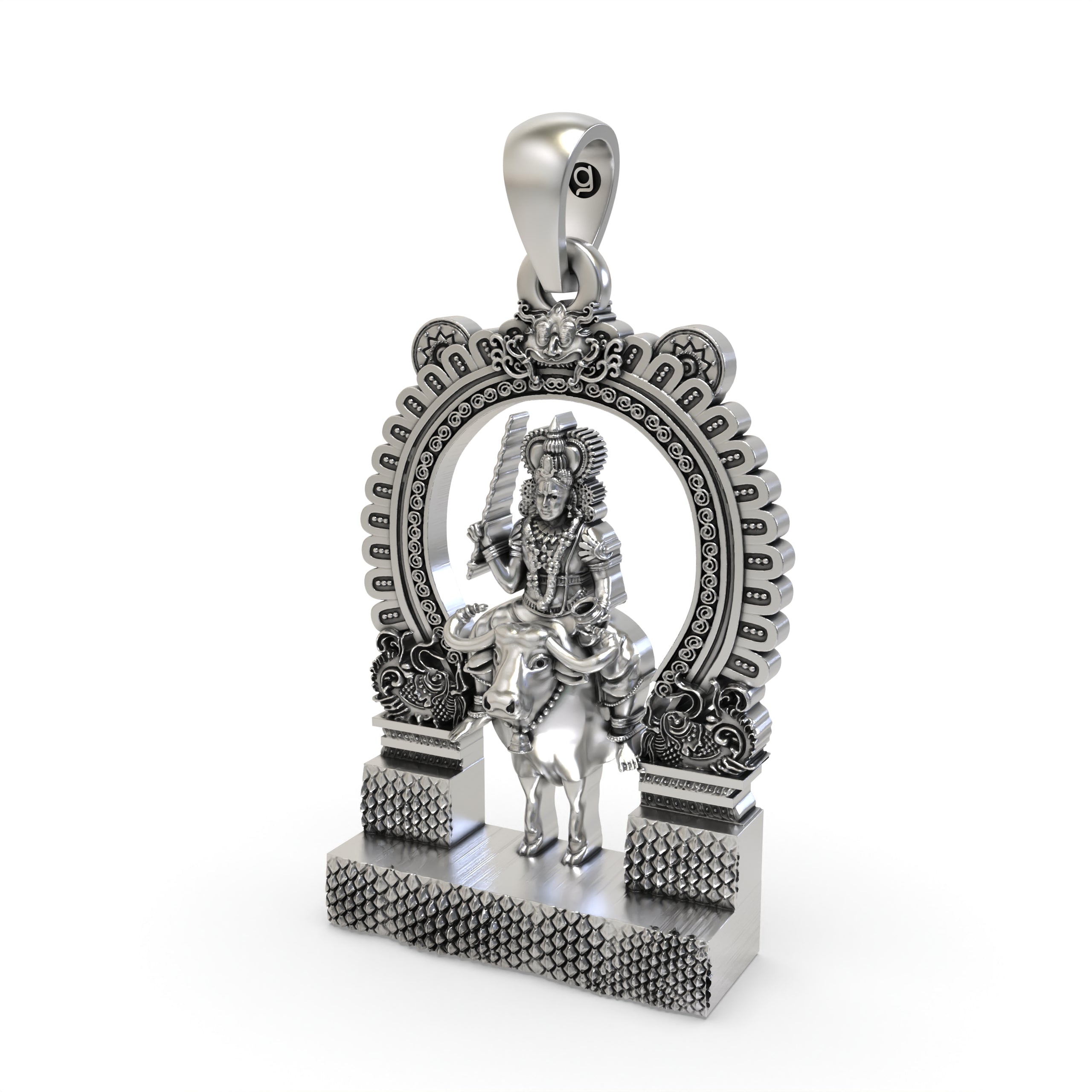 925 Silver Vishnumaya Swami Pendant – Divine Protection Amulet | Chathan Swamy Devotional Jewelry | South Indian God Pendant