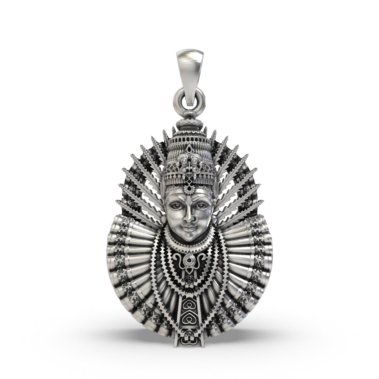 925 Silver Renuka Devi Pendant