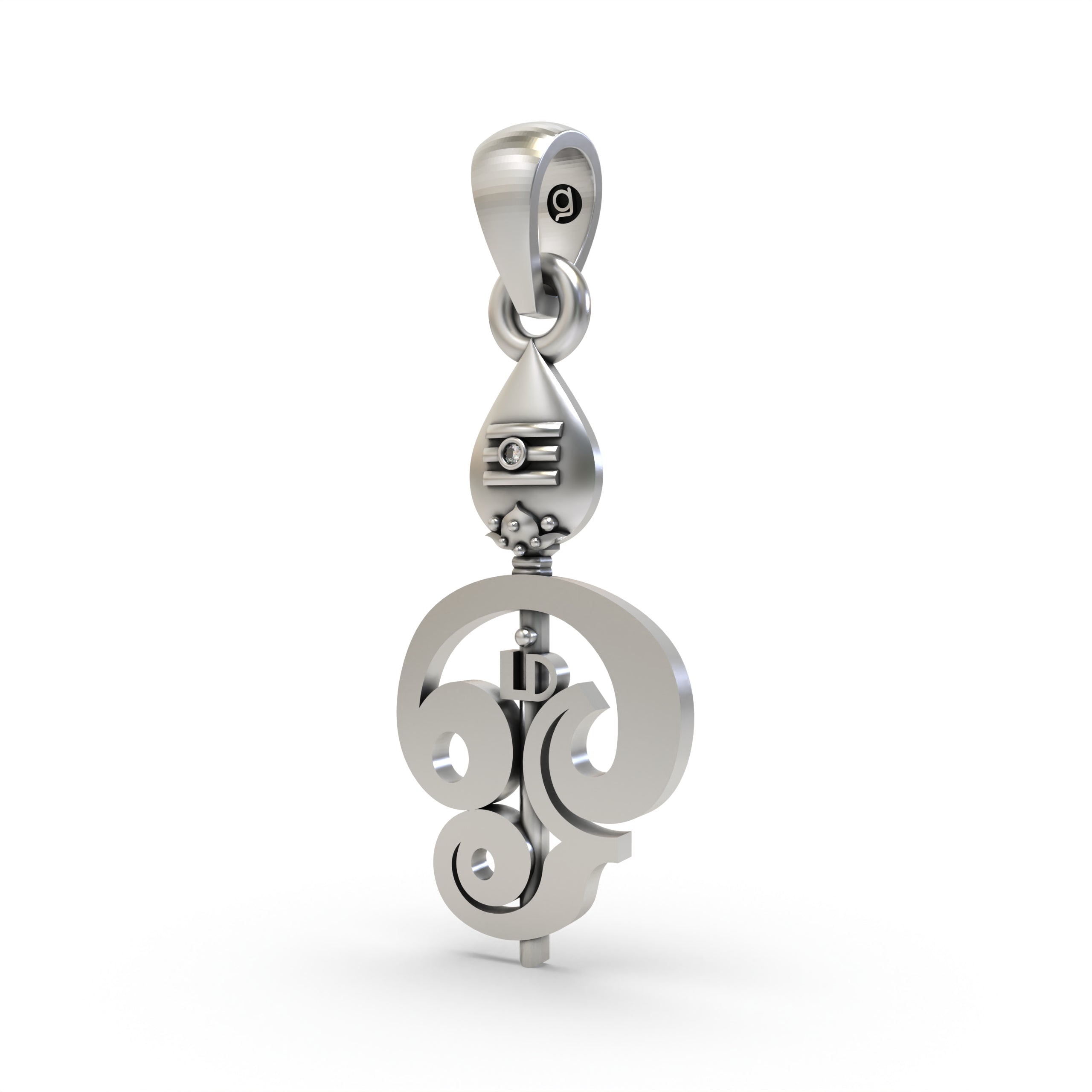 925 Silver Murugan Vel Pendant – Divine Spear of Lord Kartikeya | Skanda’s Sacred Weapon for Protection & Victory