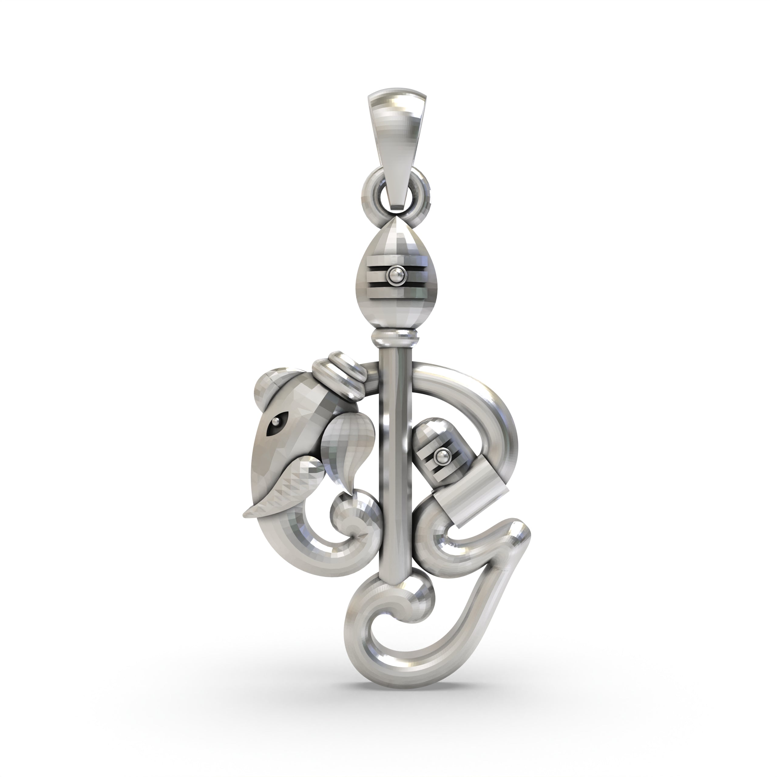 925 Silver Murugan Vel Pendant – Divine Spear of Lord Kartikeya | Spiritual Protection & Victory Charm