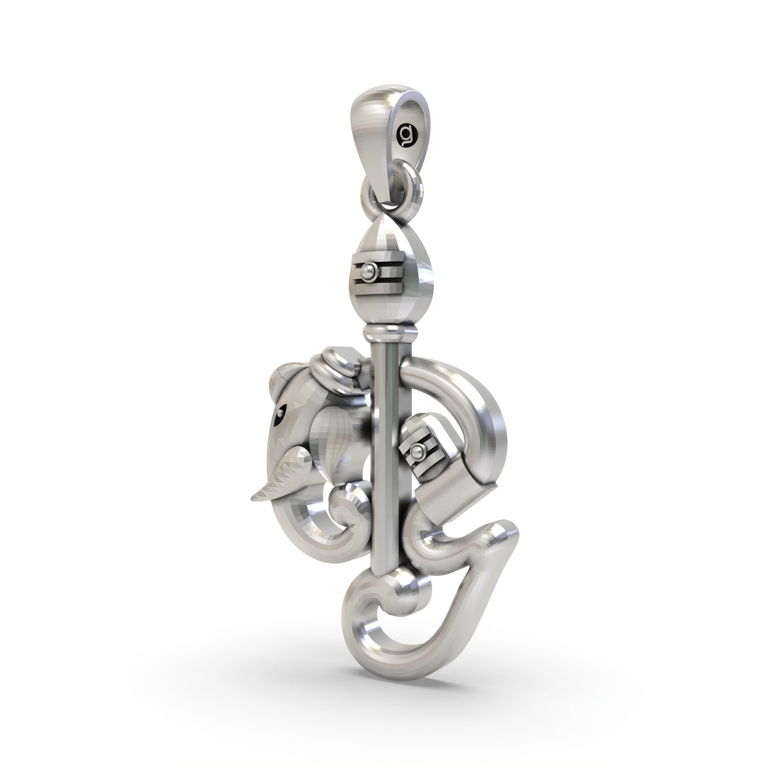 925 Silver Murugan Vel Pendant – Divine Spear of Lord Kartikeya | Spiritual Protection & Victory Charm