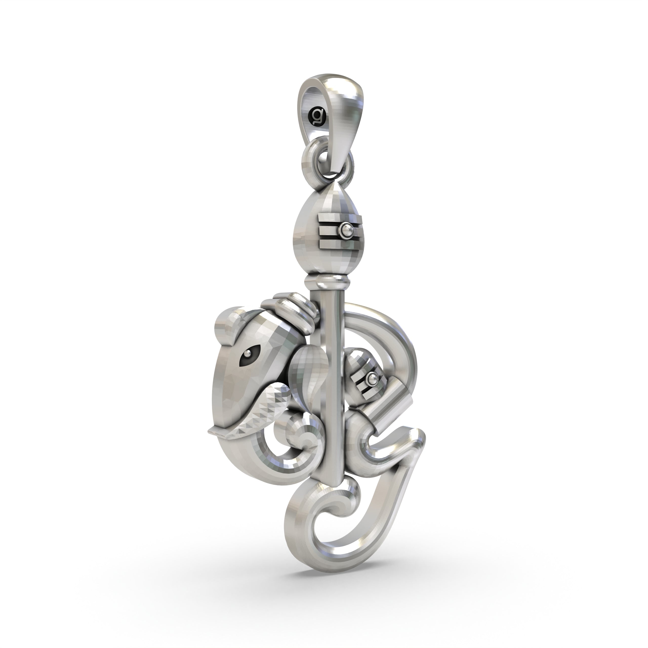 925 Silver Murugan Vel Pendant – Divine Spear of Lord Kartikeya | Spiritual Protection & Victory Charm