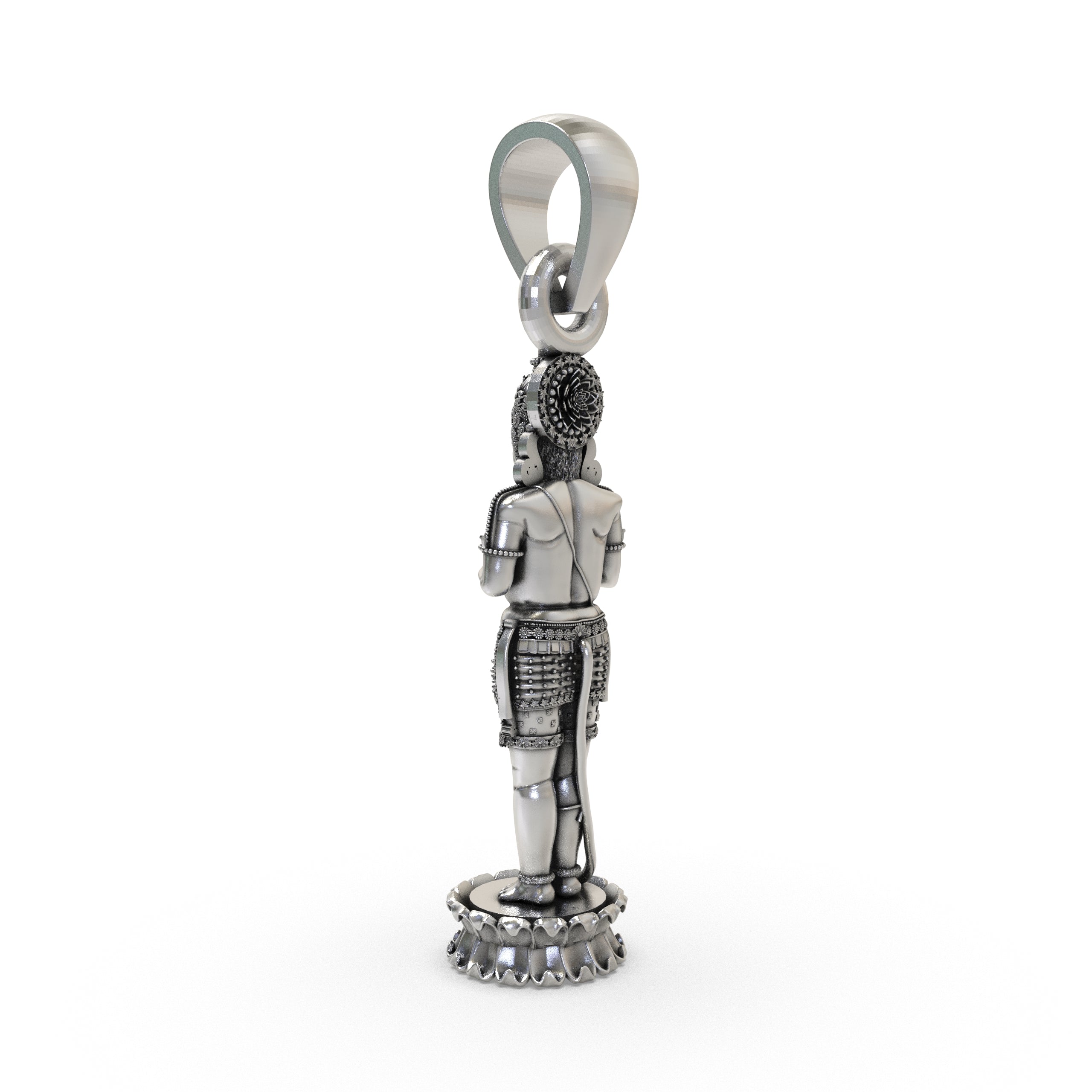 925 Silver Hanumanji Pendant – Divine Strength & Protection | Lord Hanuman Spiritual Jewelry
