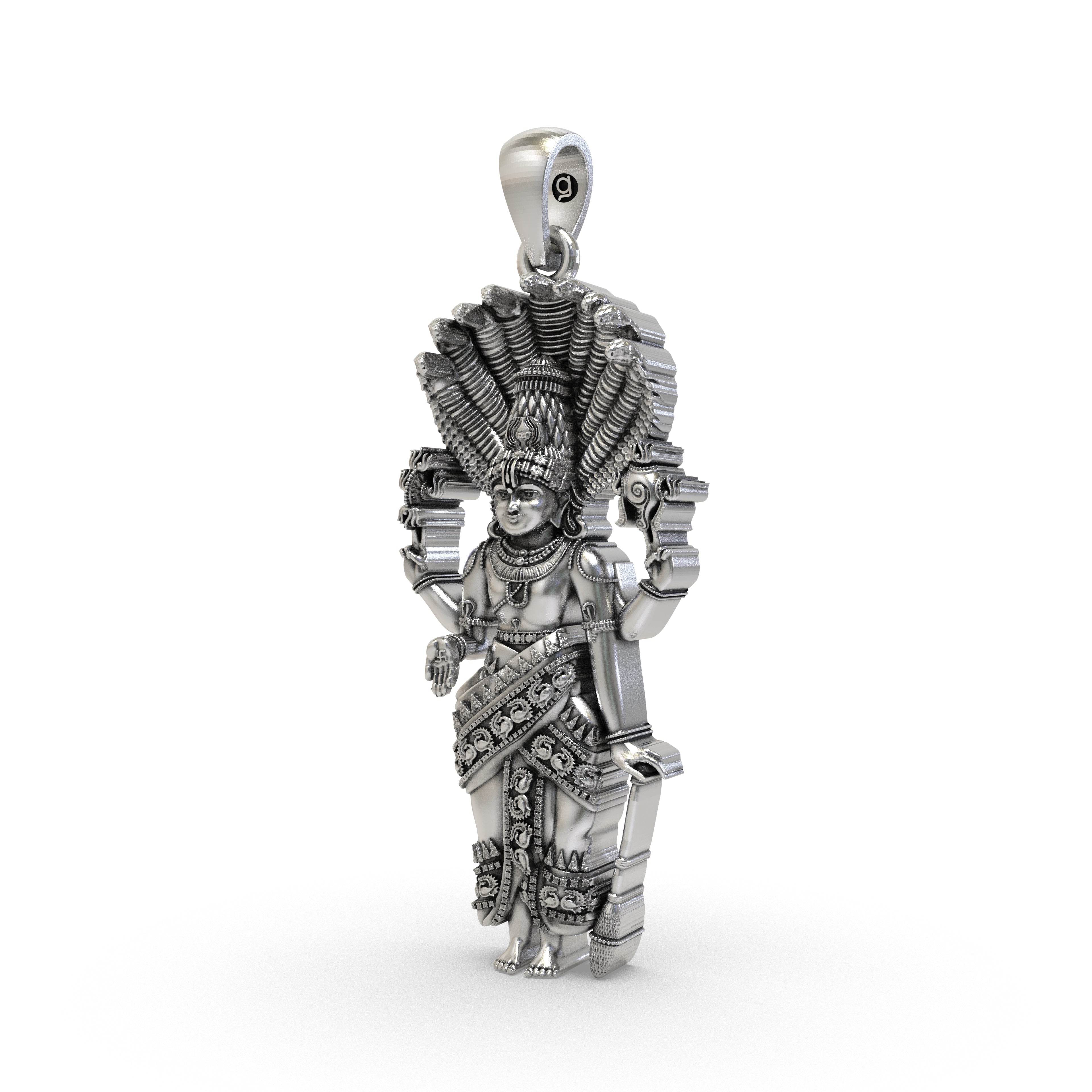 925 Silver Lord Venkateshwara Pendant