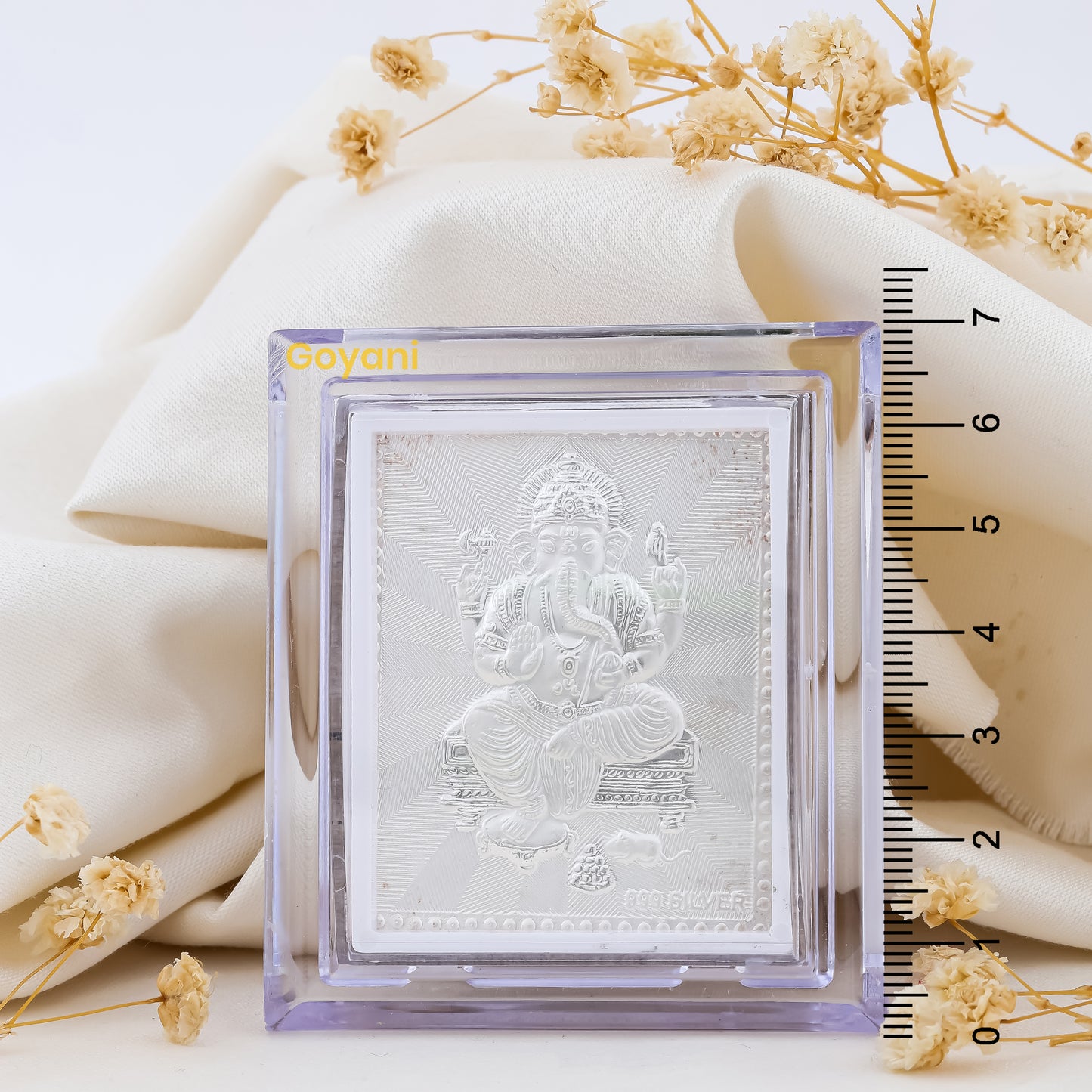 999 Silver Ganesha Stand