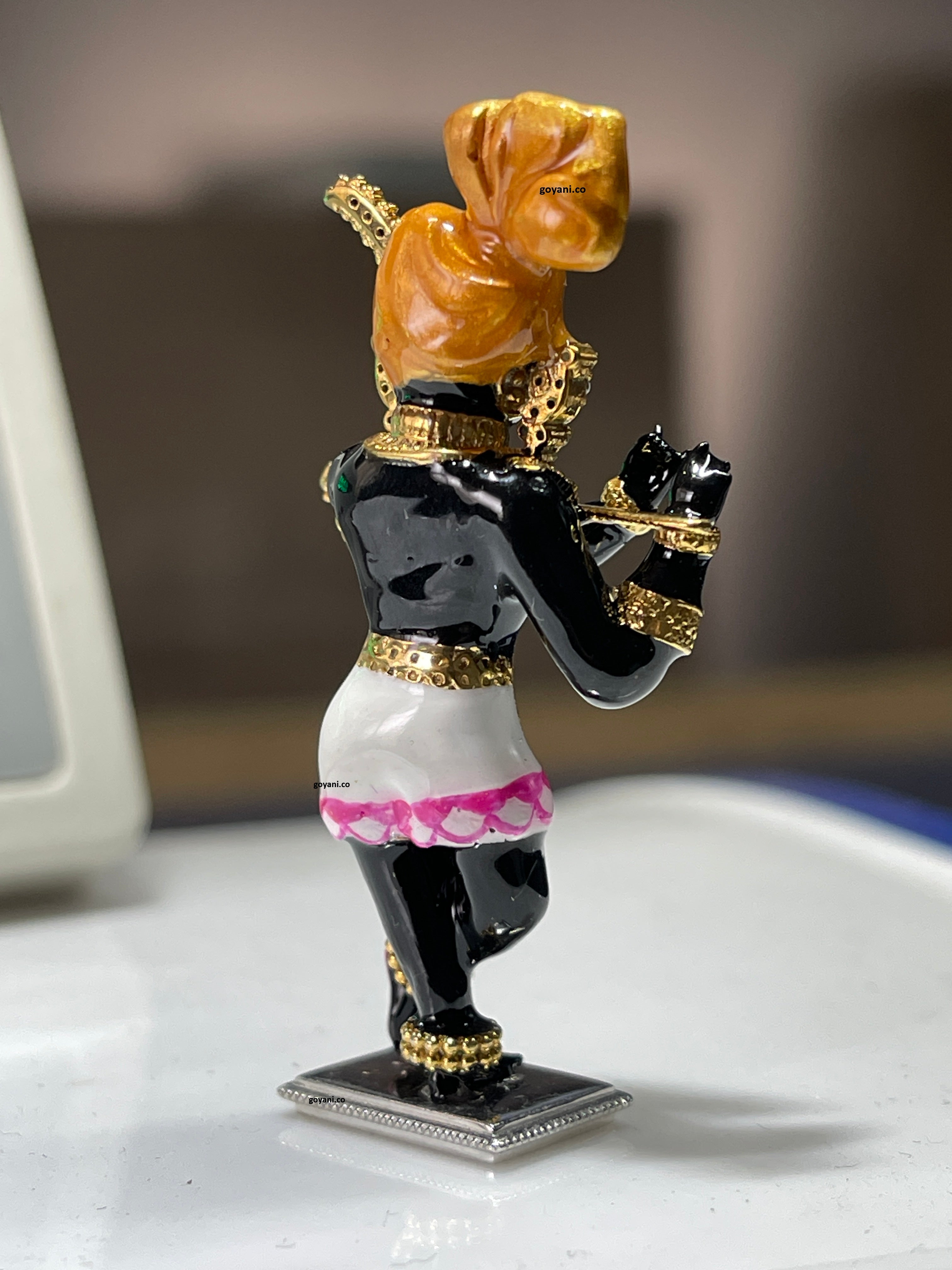 925 Silver Radha Raman Idol