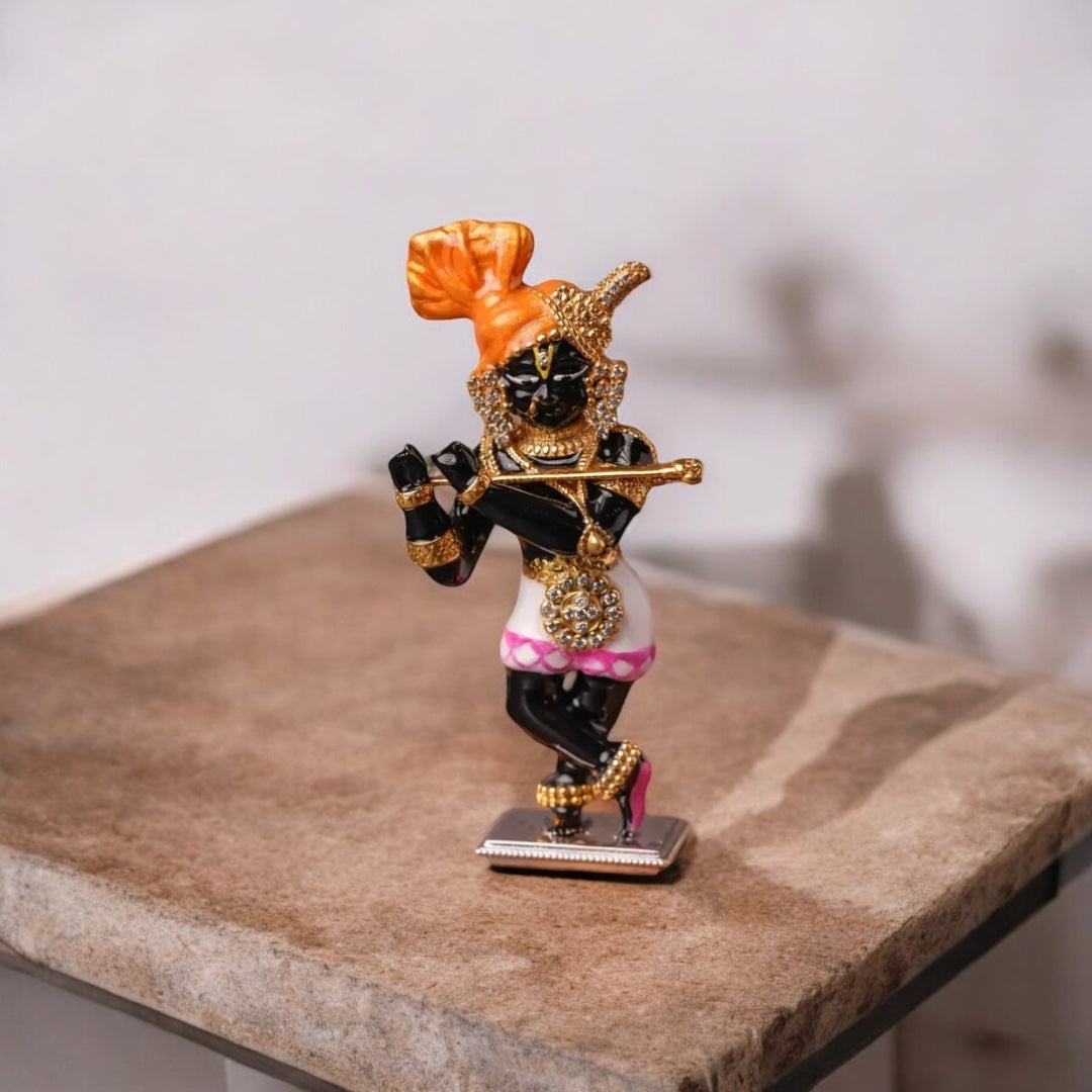 925 Silver Radha Raman Idol