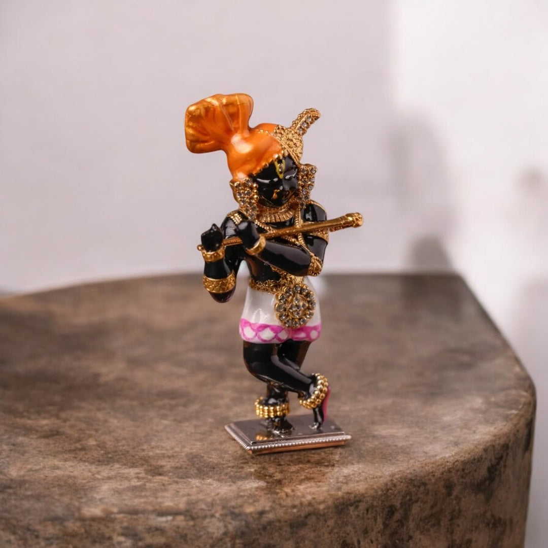 925 Silver Radha Raman Idol
