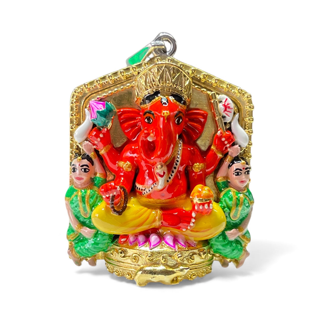 Siddhivinayak Ganapati 925 Silver Pendant – Divine Ganesha Jewelry