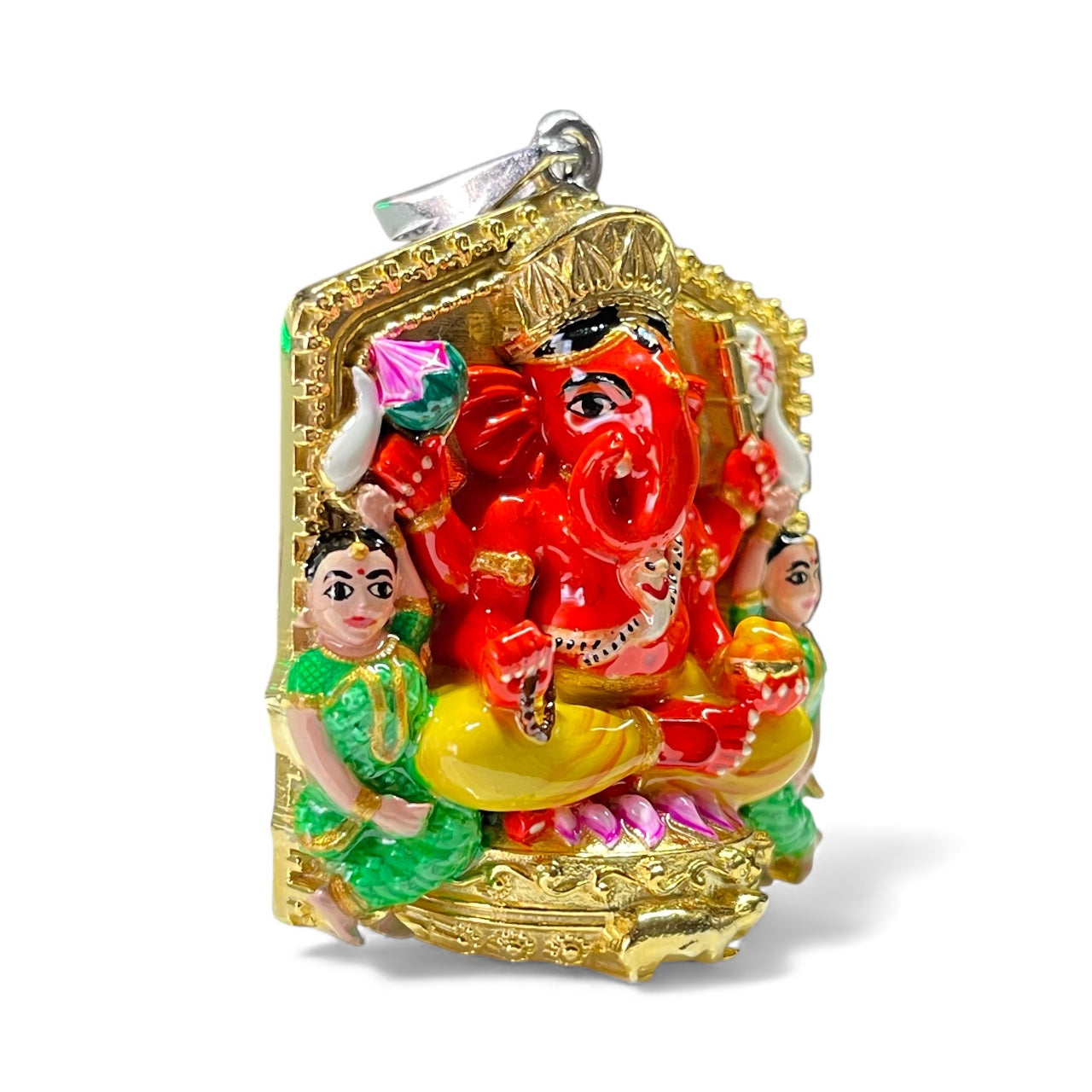 Siddhivinayak Ganapati 925 Silver Pendant – Divine Ganesha Jewelry