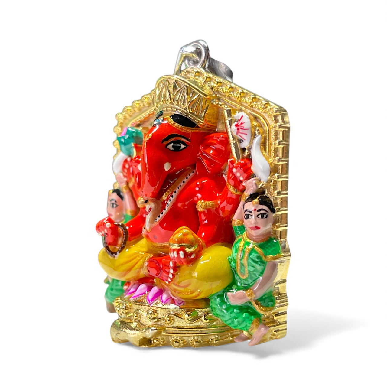 Siddhivinayak Ganapati 925 Silver Pendant – Divine Ganesha Jewelry