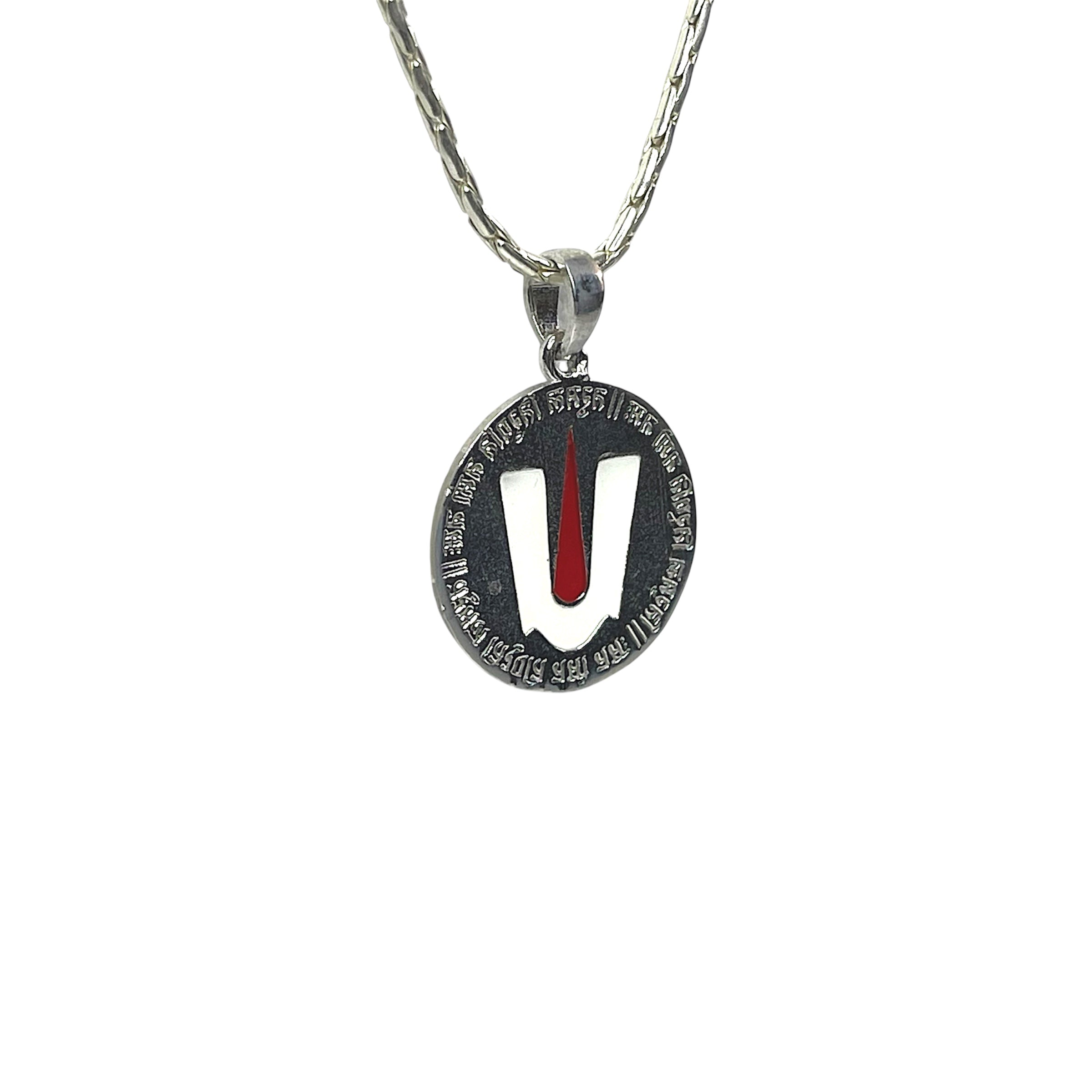925 silver Balaji Tilak locket angle