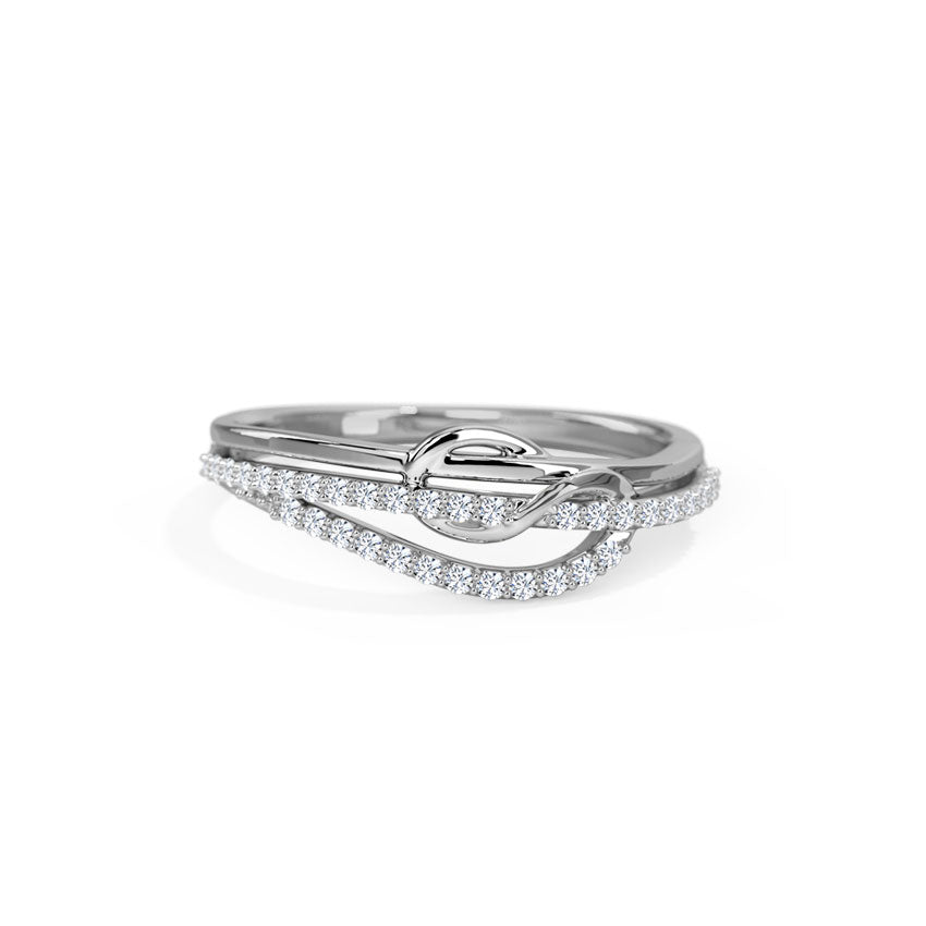 Entwined Affection Silver Ring: A Symbol of Enduring Love