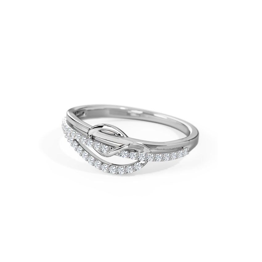 Entwined Affection Silver Ring: A Symbol of Enduring Love