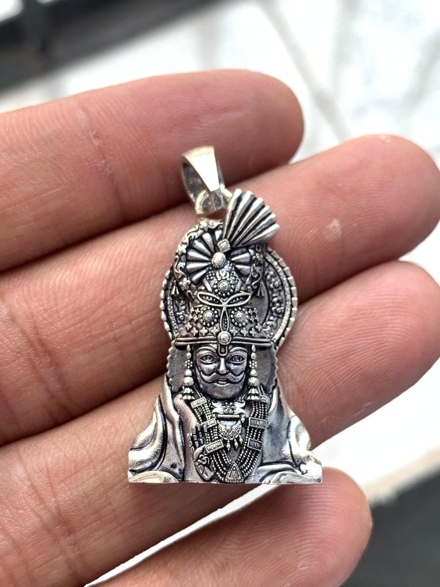 SIlver Ramdevpir Pendant