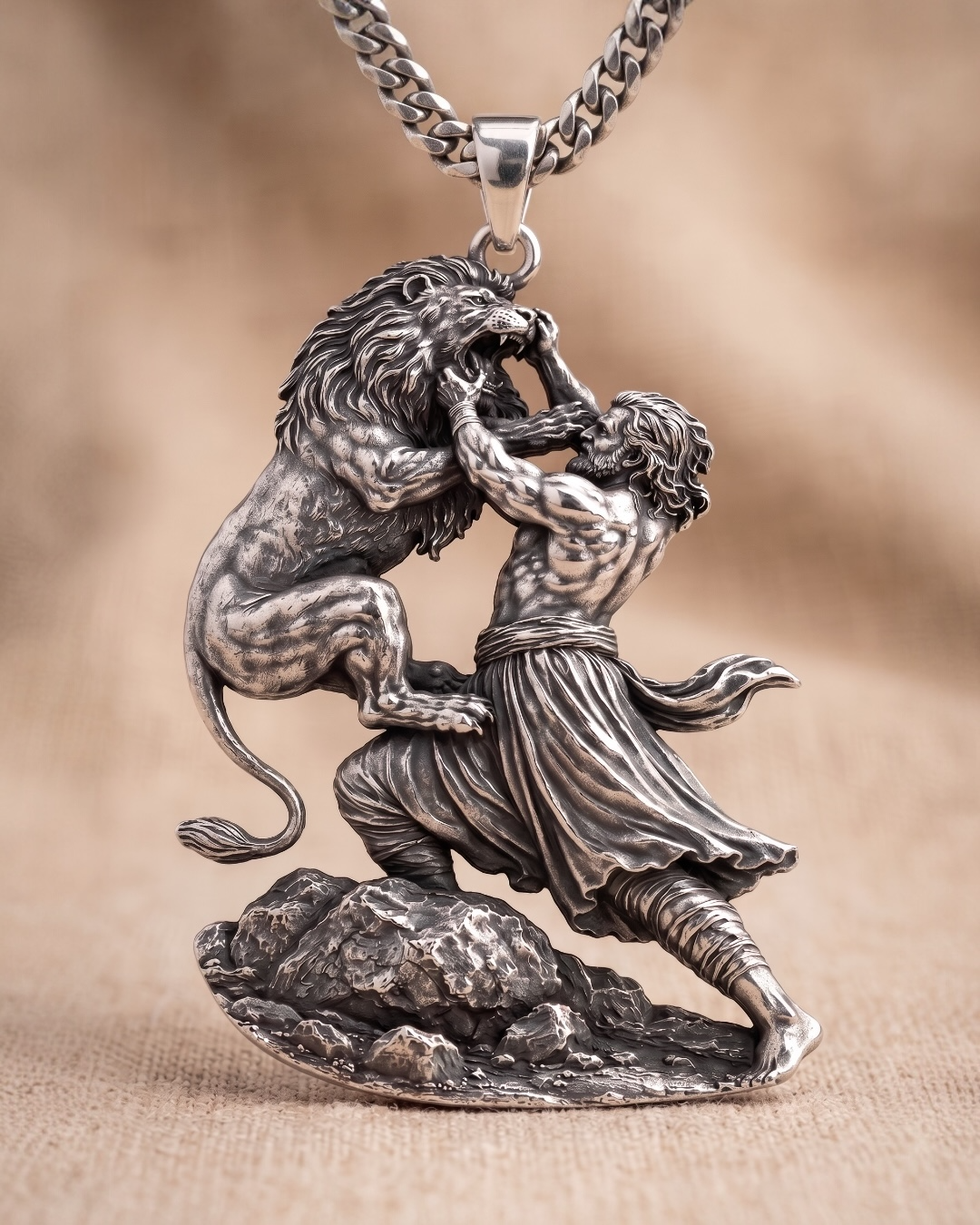Chhatrapati Sambhaji Maharaj 925 silver pendant
